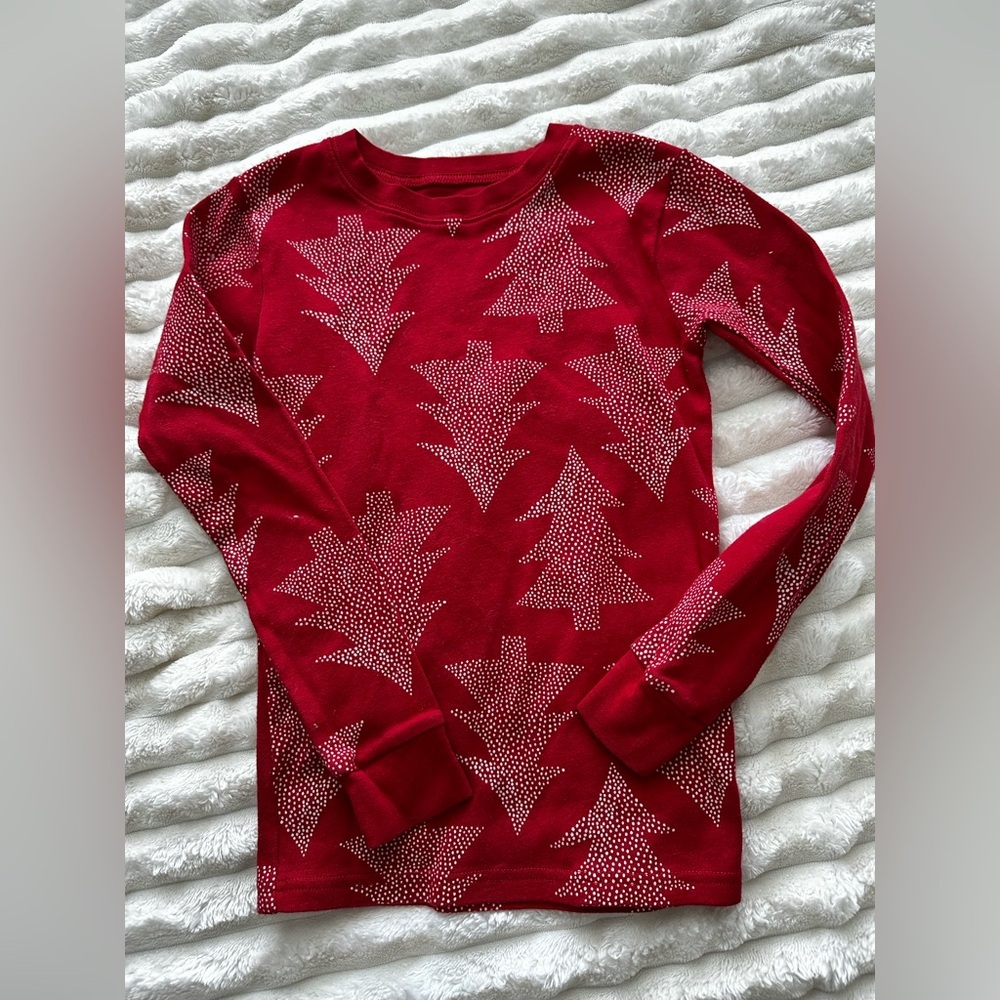 Carters size 10 red pajama top